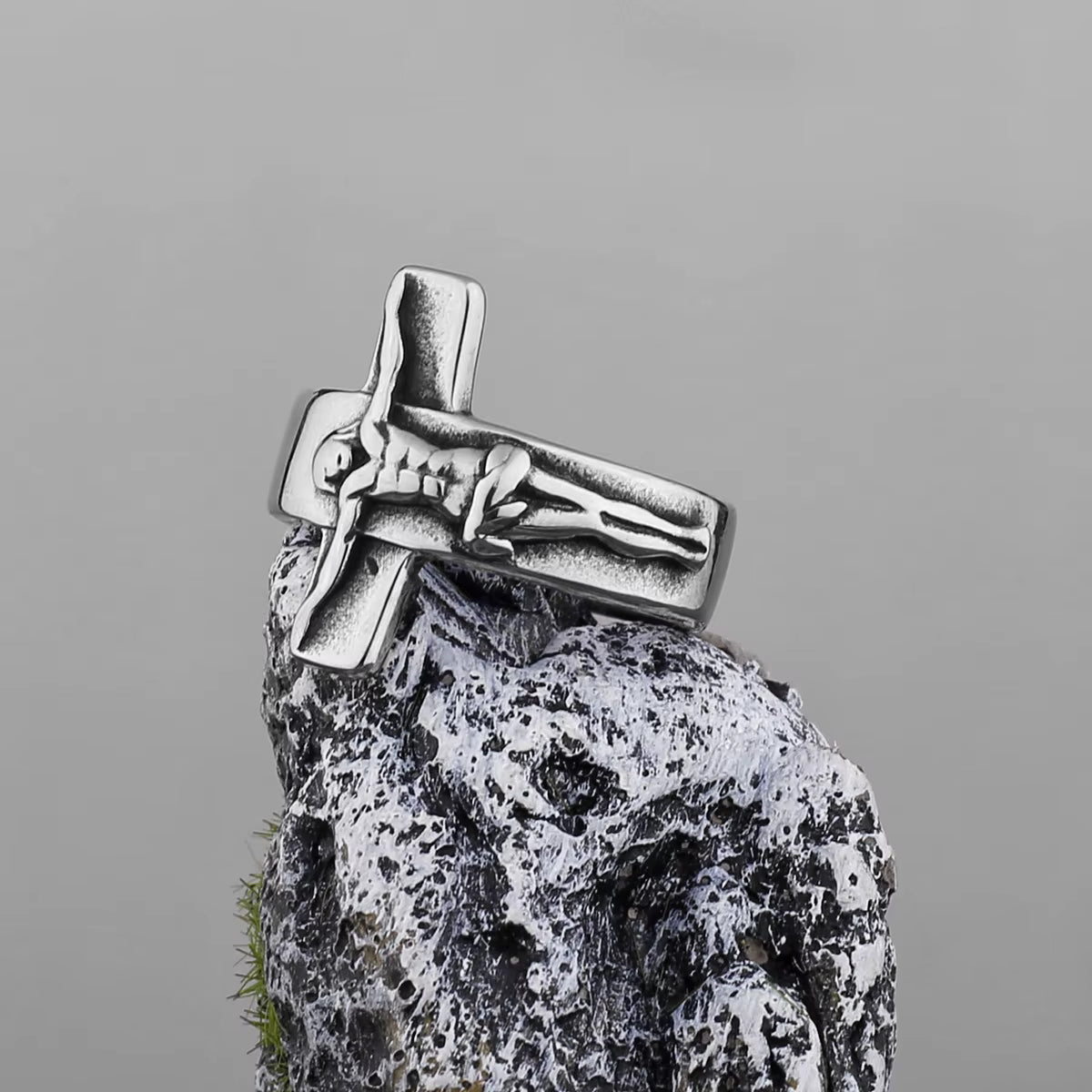"The Crucified One" Ring