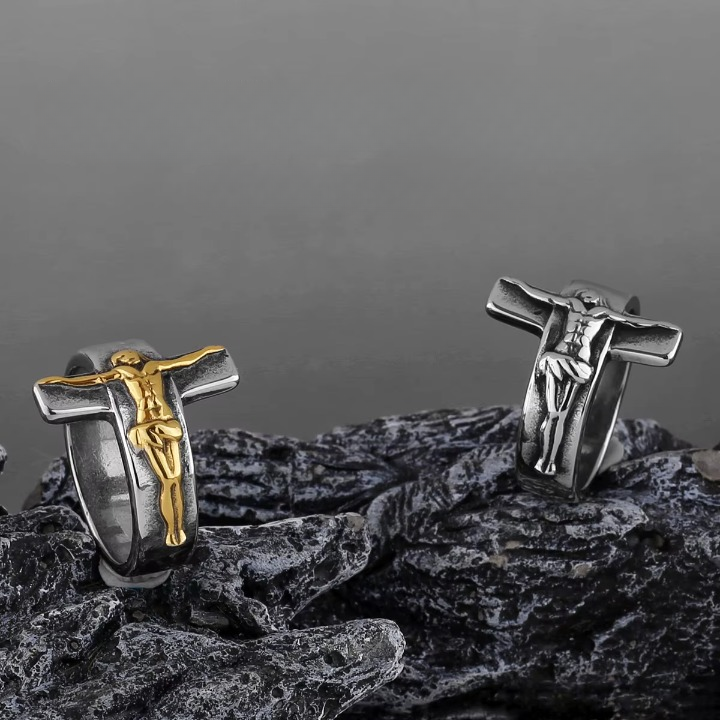 "The Crucified One" Ring