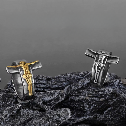 "The Crucified One" Ring