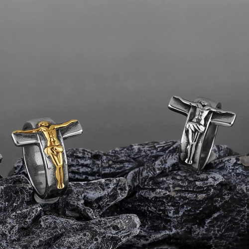 "The Crucified One" Ring